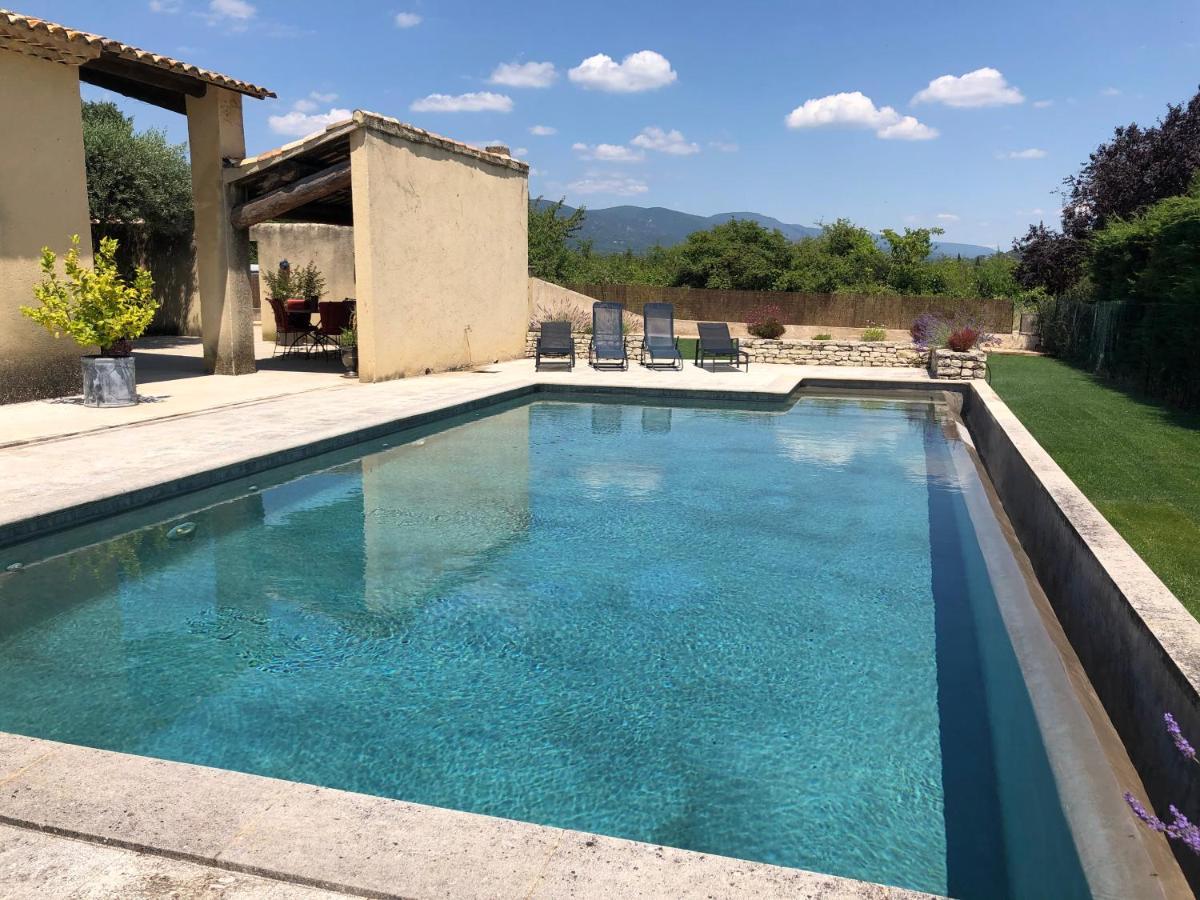 Villa dans le LUBERON à 2 km de LOURMARIN Lauris Exterior foto